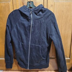 ZYIA Black Hoodie Sweatshirt